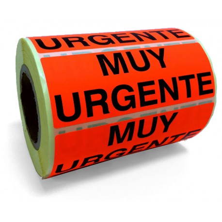 Etiqueta "Muy Urgente" 